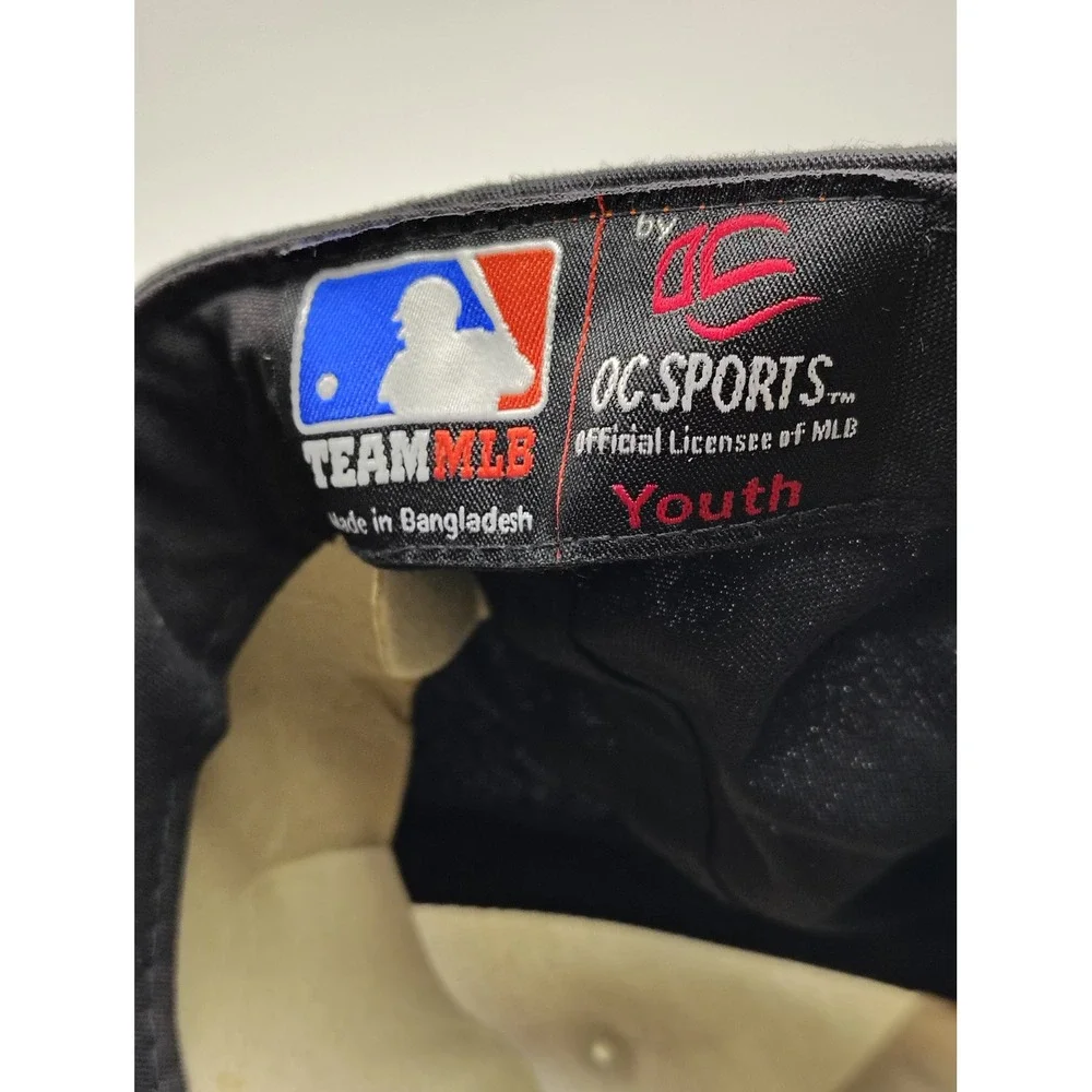 Baltimore Orioles Youth Baseball Cap Orange Black White Embroidered Logo MLB‎